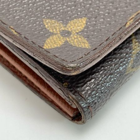 LOUIS VUITTON ルイヴィトン モノグラム ポルトモネ ビエ トレゾール M61730 2つ折り財布