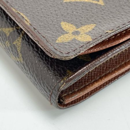 LOUIS VUITTON ルイヴィトン モノグラム ポルトモネ ビエ トレゾール M61730 2つ折り財布