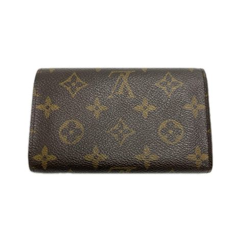 LOUIS VUITTON ルイヴィトン モノグラム ポルトモネ ビエ トレゾール M61730 2つ折り財布