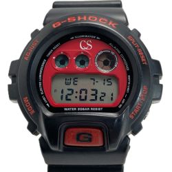 ☆☆ CASIO カシオ G-SHOCK コンサドーレ札幌 500個限定 DW-6900FSｺﾝｻﾄﾞｰﾚ クォーツ メンズ 腕時計 Bランク