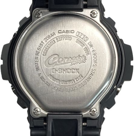  CASIO カシオ G-SHOCK コンサドーレ札幌 500個限定 DW-6900FSｺﾝｻﾄﾞｰﾚ クォーツ メンズ 腕時計