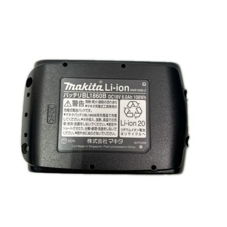  MAKITA マキタ 18Vバッテリー BL1860B ブラック 未使用品