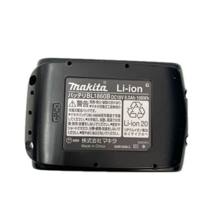 MAKITA マキタ 18Vバッテリー BL1860B ブラック 未使用品