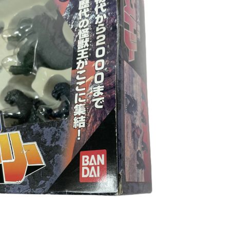   ゴジラ2000 ミレニアム 歴代ゴジラ大集合 ゴジラヒストリー BANDAI