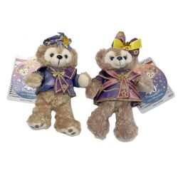 ☆☆  東京ディズニーリゾート40周年記念 ダッフィー＆シェリーメイ ぬいぐるみバッジ セット Bランク