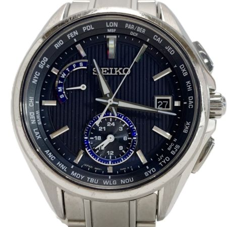  SEIKO セイコー ブライツ ソーラー 8B63-0AV0 腕時計 チタン製 メンズ