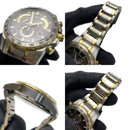  CITIZEN シチズン アテッサ エコドライブ E610-S104840 ソーラー充電 ステンレススチール