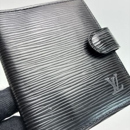 LOUIS VUITTON ルイヴィトン エピ ポルトビエ コンパクト M63552 ノワール 2つ折り財布