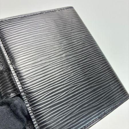 LOUIS VUITTON ルイヴィトン エピ ポルトビエ コンパクト M63552 ノワール 2つ折り財布