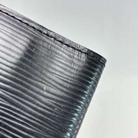 LOUIS VUITTON ルイヴィトン エピ ポルトビエ コンパクト M63552 ノワール 2つ折り財布