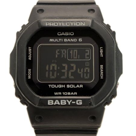 CASIO カシオ Baby-G  BGD-5650 SERIES ブラック デジタル 電波ソーラー レディース 腕時計