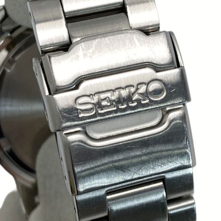 SEIKO セイコー クロノグラフ 100M デイト 7T62-0CV0 ブラック クォーツ メンズ 腕時計