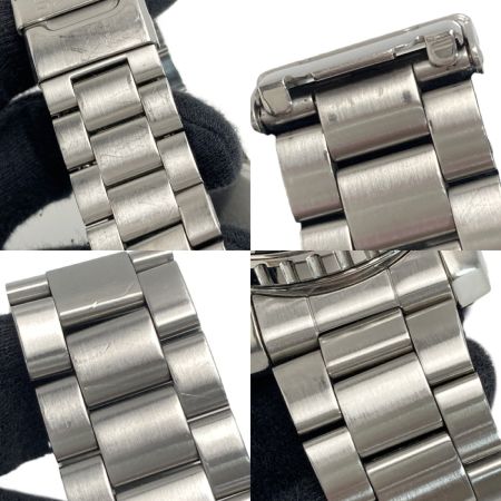  SEIKO セイコー クロノグラフ 100M デイト 7T62-0CV0 ブラック クォーツ メンズ 腕時計