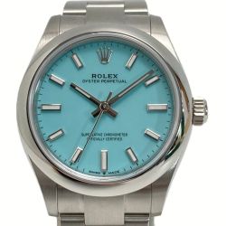 ☆☆ ROLEX ロレックス オイスターパーペチュアル  277200 ターコイズブルー 自動巻き レディース 腕時計 箱・ギャランティ有 Bランク