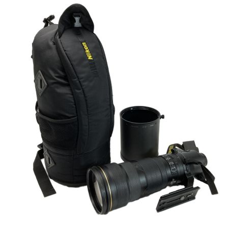  Nikon ニコン 単焦点レンズ AF-S NIKKOR 500mm f/4G ED VR 交換レンズ フード付き