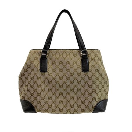  GUCCI グッチ  ホースビット/シェリー GGキャンバスxレザー 296850 トートバッグ 袋有
