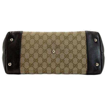  GUCCI グッチ  ホースビット/シェリー GGキャンバスxレザー 296850 トートバッグ 袋有