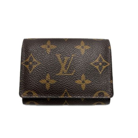  LOUIS VUITTON ルイヴィトン モノグラム アンヴェロップ・カルト・ドゥ・ヴィジット M63801 名刺入れ 箱 袋有