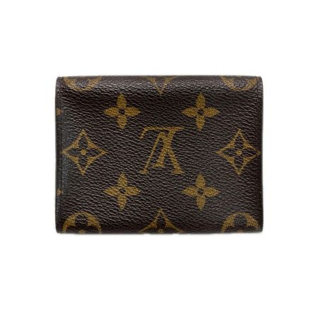  LOUIS VUITTON ルイヴィトン モノグラム アンヴェロップ・カルト・ドゥ・ヴィジット M63801 名刺入れ 箱 袋有