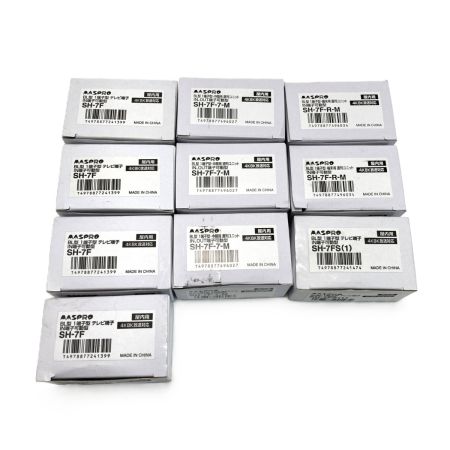  MASPRO マスプロ テレビ端子 SH-7F / SH-7F-7-M / SH-7F-R-M / SH-7FS(1) 10個まとめ 未使用