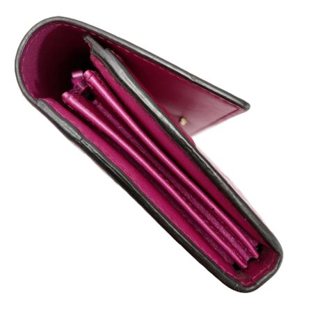  GUCCI グッチ ラブリーハート エナメル GGエンボス 251861 ピンク 長財布 レディース