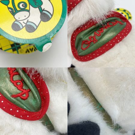  AVANTI アバンティー オグリキャップ ホワイト 黄 SS ぬいぐるみ レトロ