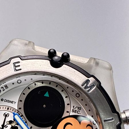 SEIKO セイコー SEIKO ミッキーマウス 1928年 1931年 1994年 V655-605A 腕時計 クロノグラフ 非純正ベルト