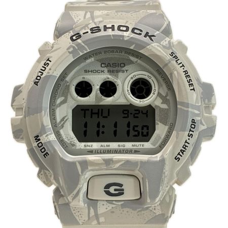 CASIO カシオ G-SHOCK GD-X6900MC-7JR ホワイト カモフラージュ 腕時計 クォーツ メンズ