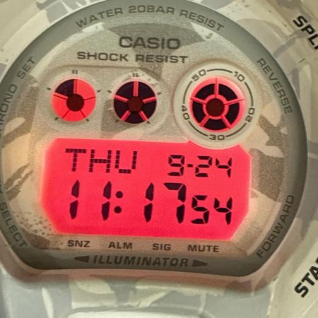 CASIO カシオ G-SHOCK GD-X6900MC-7JR ホワイト カモフラージュ 腕時計 クォーツ メンズ