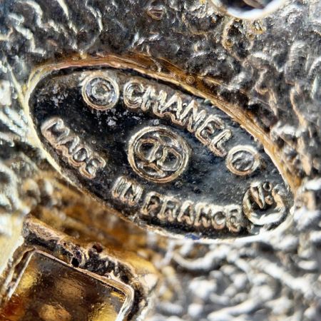  CHANEL シャネル ココマーク CCロゴ クリップオン  GP ビンテージ イヤリング