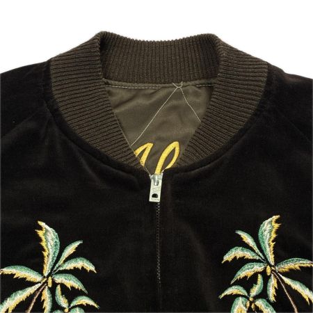  東洋エンタープライズ スカジャン リバーシブル アロハフラワーガール SIZE M メンズ M18279 ブラウン