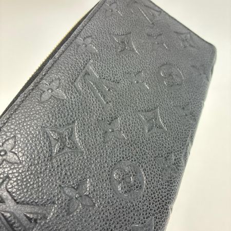 LOUIS VUITTON ルイヴィトン ラウンドファスナー財布 モノグラムアンプラント ジッピーウォレット M61864 ブラック
