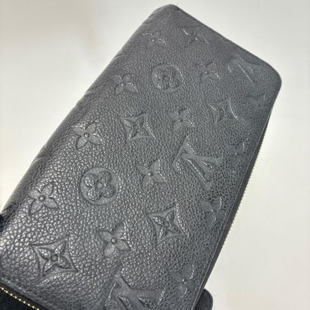 LOUIS VUITTON ルイヴィトン ラウンドファスナー財布 モノグラムアンプラント ジッピーウォレット M61864 ブラック