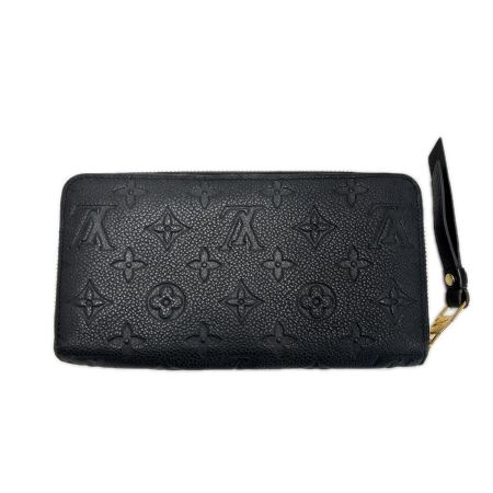 LOUIS VUITTON ルイヴィトン ラウンドファスナー財布 モノグラムアンプラント ジッピーウォレット M61864 ブラック