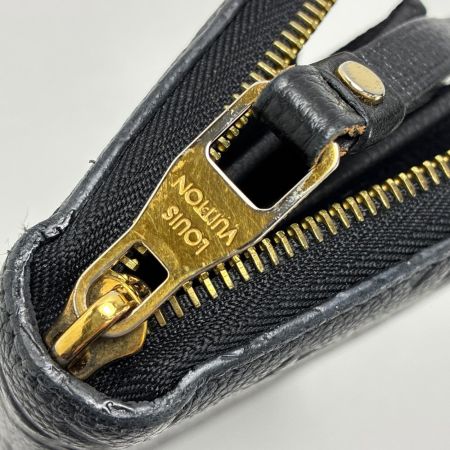 LOUIS VUITTON ルイヴィトン ラウンドファスナー財布 モノグラムアンプラント ジッピーウォレット M61864 ブラック