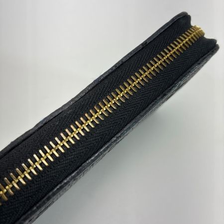 LOUIS VUITTON ルイヴィトン ラウンドファスナー財布 モノグラムアンプラント ジッピーウォレット M61864 ブラック