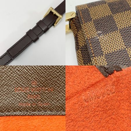  LOUIS VUITTON ルイヴィトン ダミエ ミュゼットタンゴ  ワンショルダーバッグ N51301 ゴールド金具