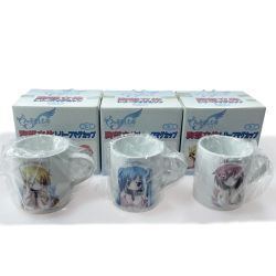 ☆☆  そらのおとしもの f 胸部立体マグカップ 全3種 3個セット 未使用 Sランク