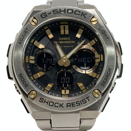  CASIO カシオ G-SHOCK G-スチール GST-W110D-1A9JF 電波ソーラー メンズ 腕時計 G-STEEL