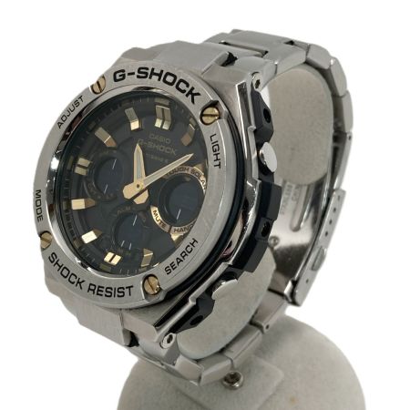  CASIO カシオ G-SHOCK G-スチール GST-W110D-1A9JF 電波ソーラー メンズ 腕時計 G-STEEL