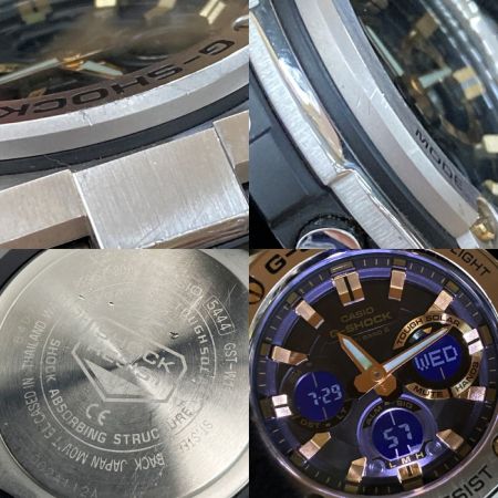  CASIO カシオ G-SHOCK G-スチール GST-W110D-1A9JF 電波ソーラー メンズ 腕時計 G-STEEL