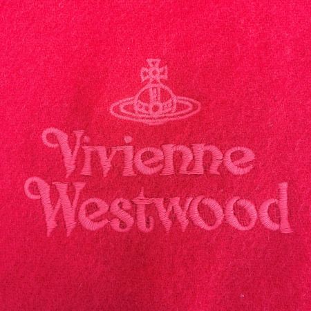 Vivienne Westwood ヴィヴィアン・ウエストウッド マフラー ウール100％ レディース レッド