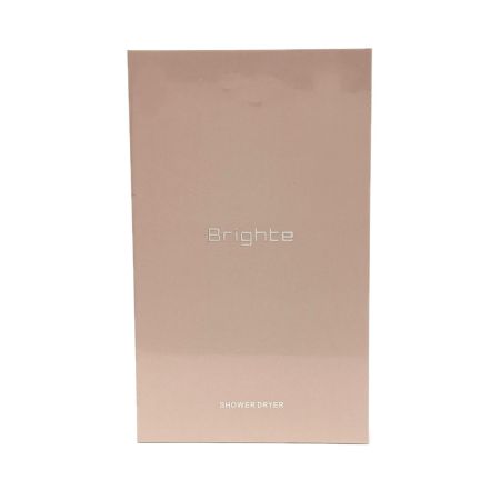  BRIGHT ブライト シャワードライヤー BRT-SD173PK ピンク コーム・ローション・タオル付き 未使用