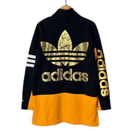 adidas アディダス スウェット SIZE S-M AA-6207 ブラック×イエロー メンズ