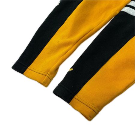 adidas アディダス スウェット SIZE S-M AA-6207 ブラック×イエロー メンズ