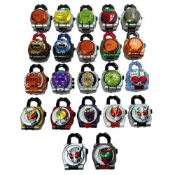 ☆☆  仮面ライダー鎧武 ロックシード 22個セット BANDAI TOYS Bランク