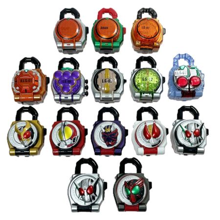   仮面ライダー鎧武 ロックシード 22個セット BANDAI TOYS