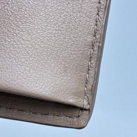 FURLA フルラ 2つ折り財布 レザー ライトピンク レディース ゴールド金具