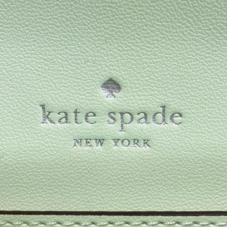 Kate Spade ケイトスペード ケイラ スモール Lジップ ウォレット ライムグリーン 2つ折り財布 KAYLA