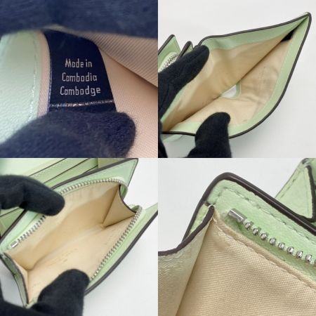 Kate Spade ケイトスペード ケイラ スモール Lジップ ウォレット ライムグリーン 2つ折り財布 KAYLA